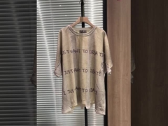 2024 New Design Patchwork T-Shirt geschnitten und genäht