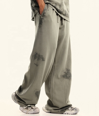 kaufen Custom Streetwear Französisch Terry Jogging Hosen Handbemalte Vintage Oversized Sweatpants online manufacture