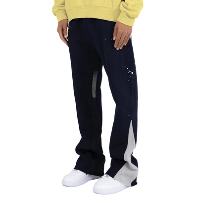kaufen Männer ausgeblendete Sporthosen Locker Hosen Hosen Sportstraßenbekleidung Farbig online manufacture