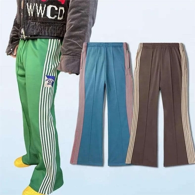 kaufen Polyester/Baumwolle Y2K Männer Frauen Gelegenheitsjogger mit ausgebreiteten breiten Beinen und Seitenstreifen online manufacture