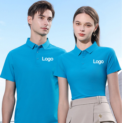 kaufen MACTING Ice Silk Cool Fiber Polo Shirts für Männer und Jungen in einfachen kurzen Ärmeln online manufacture