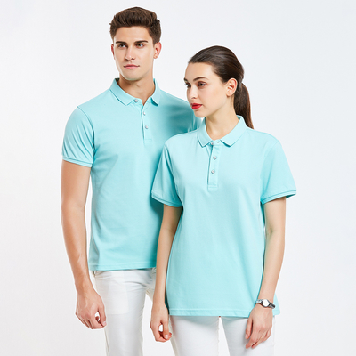 kaufen Poloshirt mit kurzen Ärmeln aus Polyester/Baumwolle für Männer online manufacture