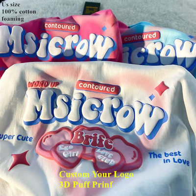 kaufen Custom 3D Puff Print T-Shirt für Männer in Bio 100% Baumwolle und Menge 1000 online manufacture