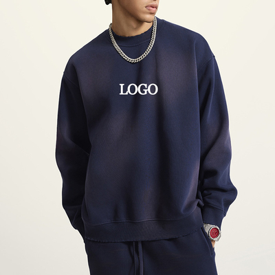 kaufen Vintage Sonne verblasste Notfall Crew Hals Sweatshirt Hoodie in M-2XL oder Custom Größe online manufacture