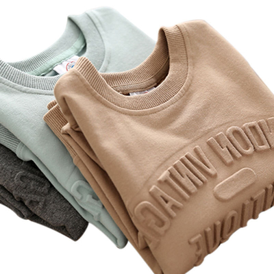 kaufen Hochgewicht Dicke Französisch Terry Hoodie Jogger Custom Embossed LOGO Sweatshirt Hoodies online manufacture