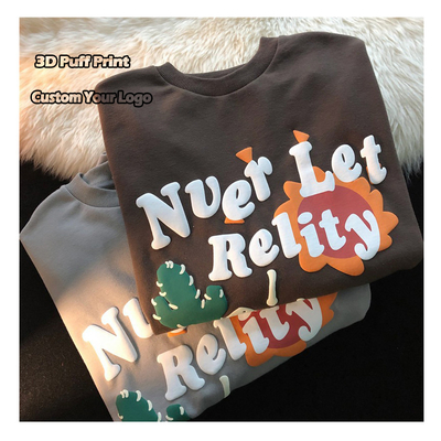 kaufen Wählen Sie Ihre Handwerk Art 100% Baumwolle Einfache Oversized Casual Tshirt mit Custom Logo Druck online manufacture