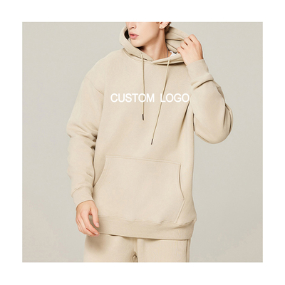 kaufen 350G-700G Baumwolle Französisch Terry Fleece Kapuzen Sweatshirt Männer Oversized Loose Drop Schulter online manufacture