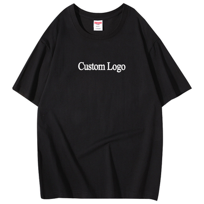 kaufen T-Shirts aus schwerer Baumwolle 260g T-Shirt Privatetikett Weichrunder Hals Gewebte Methode online manufacture