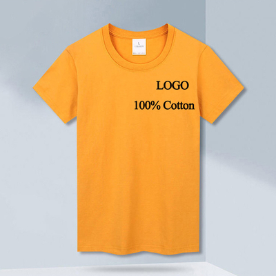 kaufen 100% Baumwolle Männer Frauen weißes T-Shirt Unisex T-Shirts mit normalen Ärmeln online manufacture