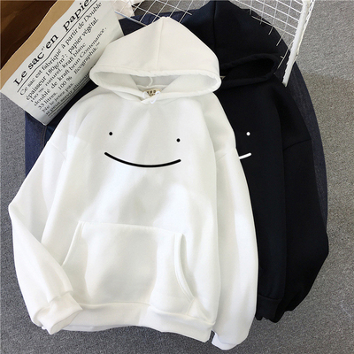 kaufen Polyester-Pullover-Sweatshirts für Sublimation Druck Lächeln Gesicht Frauen Casual Sportlicher Pullover Hoodies Unisex online manufacture