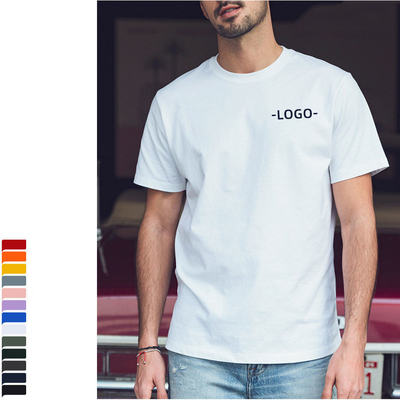 kaufen 100% Baumwolle Plus-Size Jungen Herren T-Shirts mit individuellem Grafikdruck und O-Neck-Halsband online manufacture