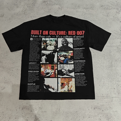 kaufen Individueller Druck Wärmeübertragung Säurewaschung Sonnenverblasstes T-Shirt Schwergewicht Baumwolle Cropped Boxy Fit Grafik T-Shirt für Herren online manufacture