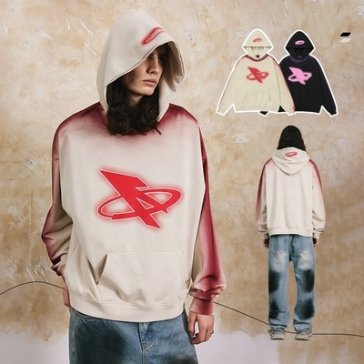2024 Streetwear Mode Hoodie Handgefertigt Säure gewaschen 420gsm Pullover für Männer und Frauen