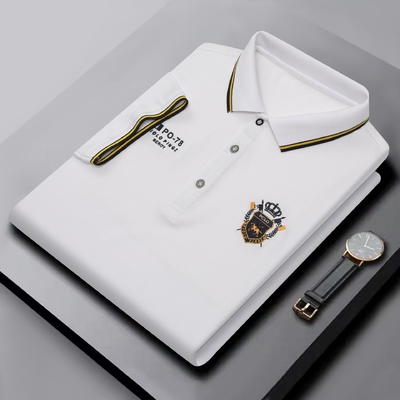 Drucken Sie benutzerdefinierte Golfuniform Polo Shirts in Jersey Stoff für Golf Business Uniform