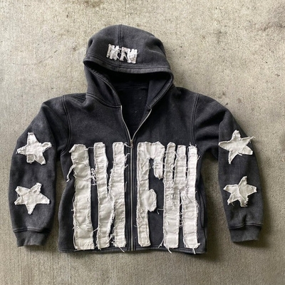 Gewirktes, kundenspezifisches Hoodie für Männer mit 500 gsm Baumwolle