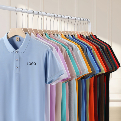 100% Baumwolle Polyester Unisex Polo-T-Shirts mit individueller Stickerei und stilvollem Design