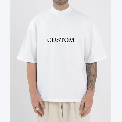 Farbenfrohe oder angepasste 220 gsm 100% Baumwolle 300 gsm Schwergewichts-T-Shirt