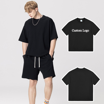 Unterstützung 7 Tage Musterbestellung Lieferzeit Custom Logo Straßenbekleidung Unisex T-Shirt übergroße