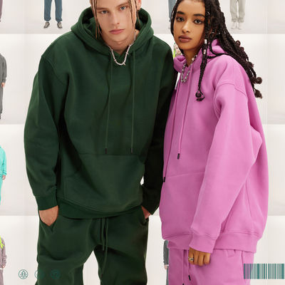 Broderierte Kapuzen-Sweatshirt-Decken-Kapuzen-Druck Männer Frauen im Herbst-Winterwärme