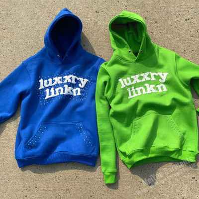 Custom-Zip-up Hoodie Puff-Druck 400gm Baumwolle Französisch Terry Schwergewichts Streetwear